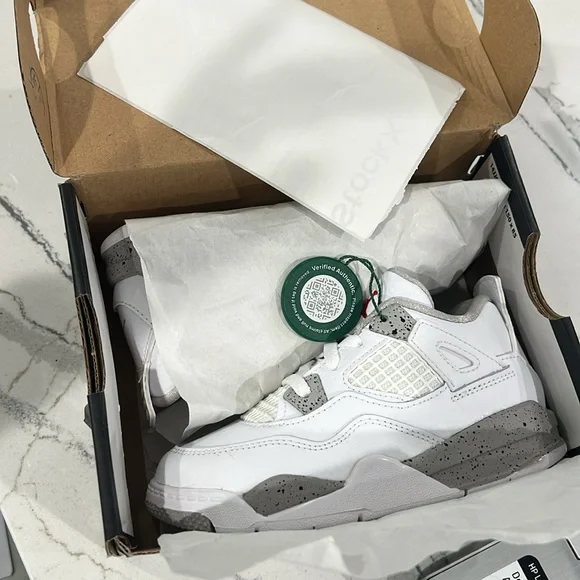 Jordan 4 Retro White Oreo (2021) (TD)